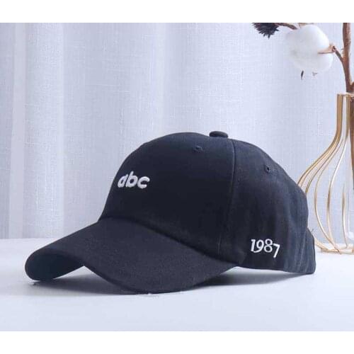 High Quality Man Outdoor women Fishing Cap Baseball Cap Solid Breathable Cotton Hat abc Bone Embroidery Gorras Male