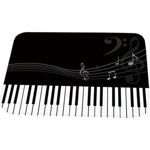 PIANO KEYS Front Door Mats Non-Slip Entrance Rug Shoe Scraper Welcome Mat