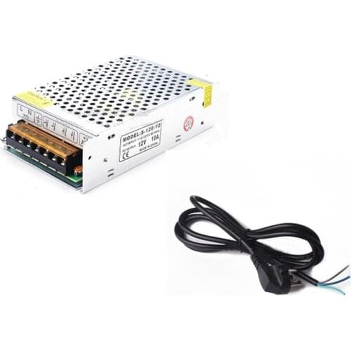 Single-core 12V100W power supply and power cord applied to electronic refrigerator diy semiconductor cooling radiator set