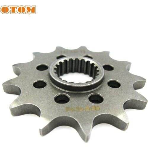 OTOM Front Chain Sprocket Motorcycle Dirt Bike Motocross For KAWASAKI KXF Exclusive Forge Small Sprocket For KX250F KX450F