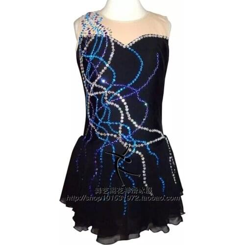 Adult Figure Skating Dresses Graceful New Brand Custom Ice Skating Dresses For Competition DR4393