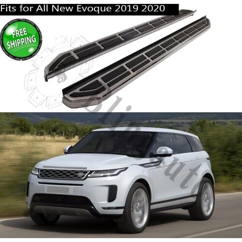 Running board fits for L.and Rover Range Rover Evoque 2019 2020 side steps nerf bar car pedal side stairs side bar 2PCS
