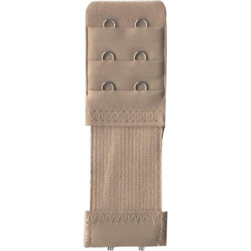 Universal Women 3 Rows 2 Hooks Adjustable Bra Extenders Band Extension Straps Bra Extender Back Extension Band Buckle Straps