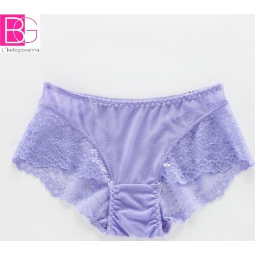 Women Panties Teenage Underwear Mesh Briefs Breathable Female Girls Underpants Seamless Lovely Floral Lace Briefs XXS-M 8048N