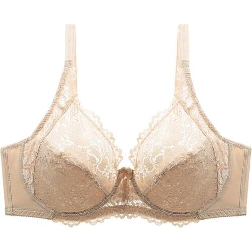 Sexy Women Lady Lace Gathered Bra Adjustable Pair Of Thin Breast Cup Underwear Push Up Bras Plus Size Bra Underwire Brassiere