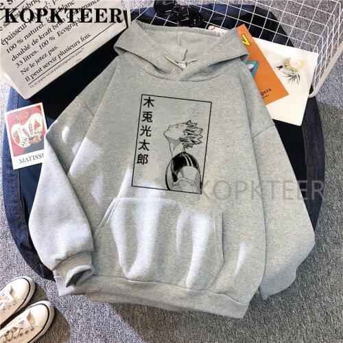 Bokuto Haikyuu Print Sweatshirt Women Hoodie Japanese Anime Cute Hip Hop Kawaii Harajuku Oversized Kawaii Womens Tops Clothes