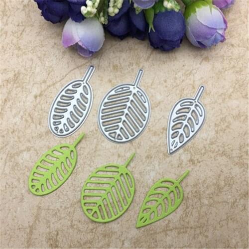 3pc leaf cute tree die Metal Die Cutting Dies Stencil Scrapbooking Photo Album Card Paper Embossing Craft DIY