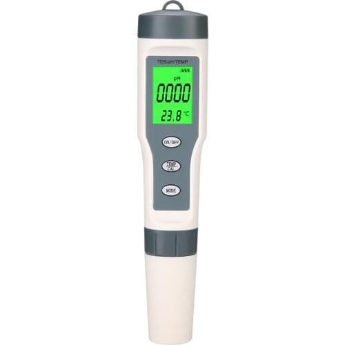 3 in 1 Portable Digital TDS PH TEMP Meter Water Quality Tester Purity Handheld Test Pen for Pool Home Water Quality