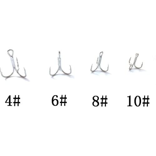 5 pcs anzuelos de pesca 4 #6 #8 #10 # anzuelos de pesca de mar anzuelos de pesca