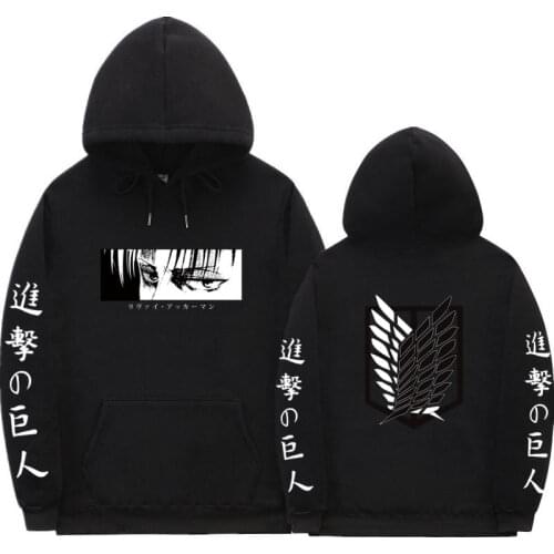 Anime Attack on Titan Print The Sharingan Hoodies New Summer Pullover Sweatshirt Harajuku Hip Hop Thin Clothing