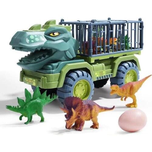 Childrens Oversized Inertial Dinosaur Car Engineering Vehicle Excavator Fall Resistant Boy Domineering Toy Car Transport Truck