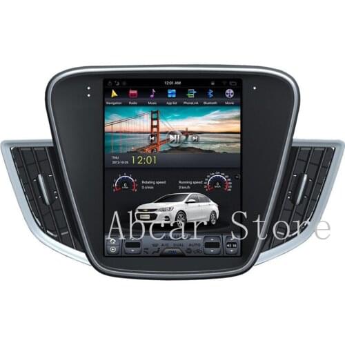 10.4'' Tesla style Android 9.0 Car dvd player GPS Navigation For Chevrolet Cavalier 2016 2017 2018 stereo PX6 CARPLAY radio ips