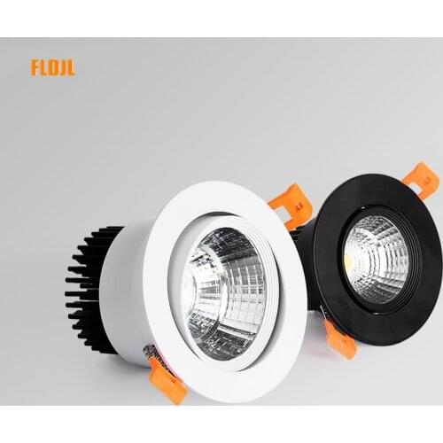Dimmable recessed LED downlight 3W 5W 7W 9W 12W 15W 18W LED spotlight decorative ceiling lamp AC85-230v led spotlight