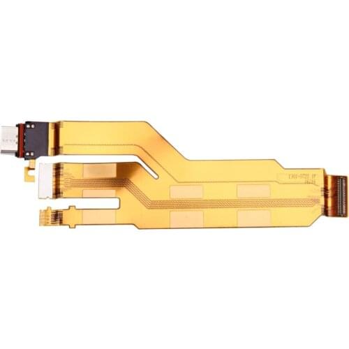 IPartsBuy Charging Port + LCD Flex Cable for Sony Xperia XZ