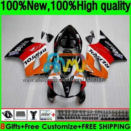 Kit For HONDA Interceptor Repsol orange VFR800R VFR800 98 99 00 01 151BS.3 VFR 800RR 800 RR VFR800RR 1998 1999 2000 2001 Fairing