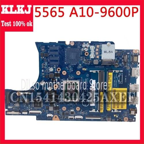 KLKJ CN-0M3RN1 Motherboard FOR Dell Inspiron 15 5565 5765 Laptop Motherboard BAL22 LA-D803P A10-9600P Test 100% Work