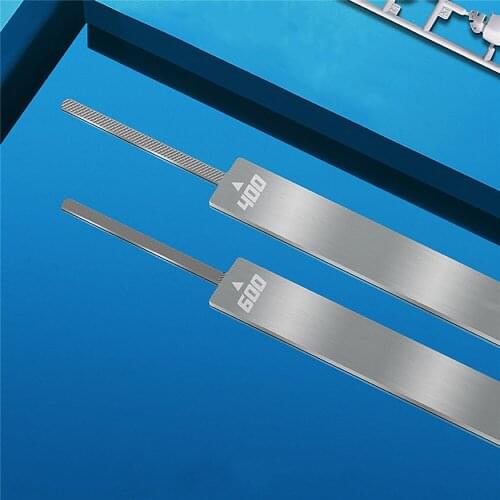Stainless Steel Double Side Twill File Model Tool Set 400-1000# T05F05 Accessories Parts