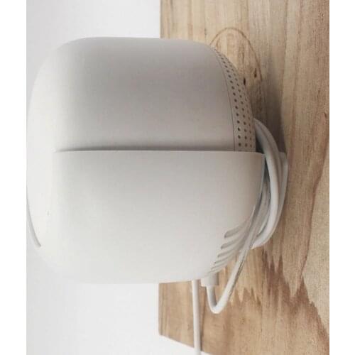 Outlet Wall Mount Holder Only For Google Nest WiFi Router Easy Installation And No Cord Clutter Holder Bracket No Screws White