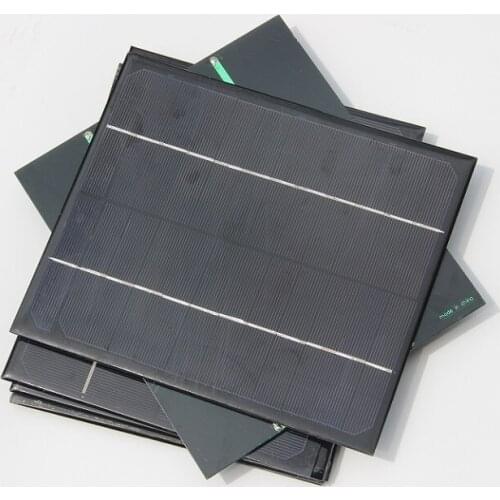 Wholesale 6W12V Solar Cell Monocrystalline Solar Panel DIY Solar Power 9V Battery Charger 200*170*3MM 10pcs/lot Free Shipping