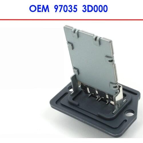 GENUINE HVAC Blower Motor Resistor for 2001-2013 Hyundai Elantra Sonata KIA Santa Fe Optima Soul