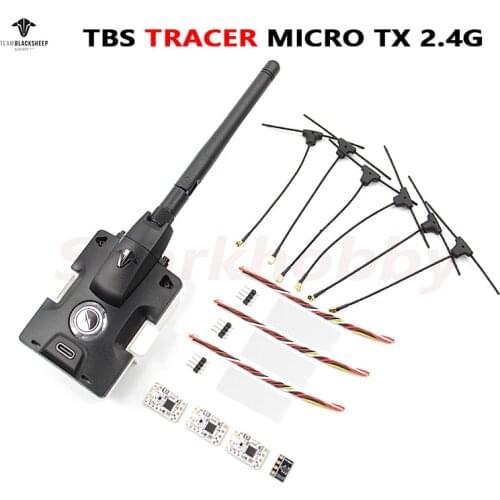 Original TEAM BLACKSHEEP TBS TRACER MICRO TX 2.4G Starter Set With 3 Tracer Nano RX Receiver 6 Immortal T Antenna For RC FPV