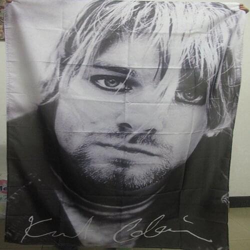 Rock Hip Hop Reggae Posters Banners Music Studio Wall Decoration Hanging Painting Waterproof Cloth Polyester Fabric Flags G8