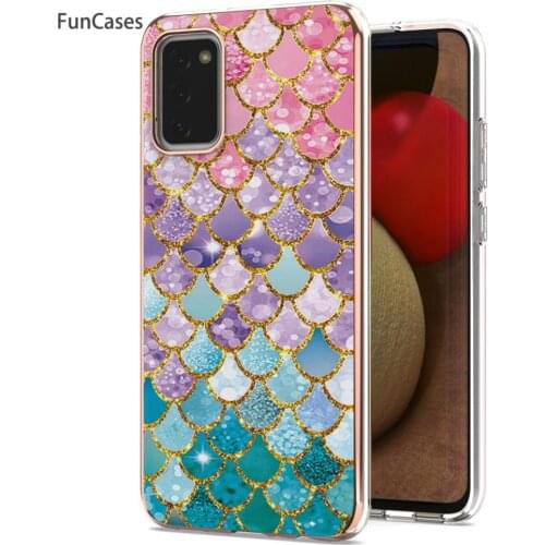 Luxurious Soft IMD Phone Cover For Samsung M02 Cases Telephone Mobile Case Luxury sFor Carcasa Galaxy etui A02S A02 A01 Core