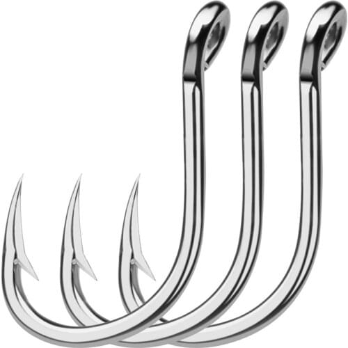 PROBEROS Lure Fishing Saltwater Fishing Hook SJ42 JIGGING HOOK 1/0#-13/0# Model Stainless Steel Fishhook Made In Taiwan