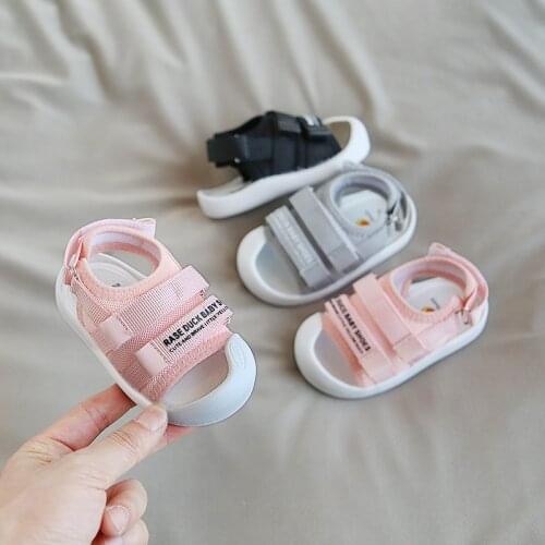 2020 Summer Infant Toddler Sandals Baby Girls Boys Casual Shoes High Quality Non-Slip Kids Soft Bottom Children Beach Sandals