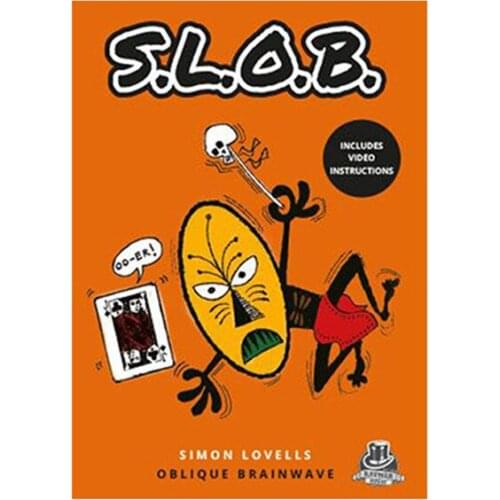 SLOB (Gimmick and Online Instructions) by Simon Levell & Kaymar Magic Illusions Card Magic Tricks Close up Magic Props Funny