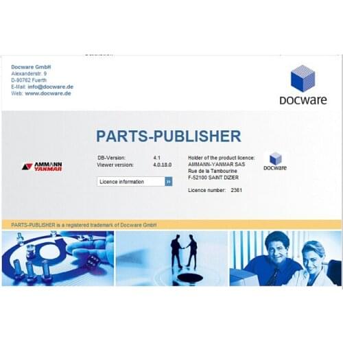 Heavy Equipment parts catalog Excavator EPC for Yanmar