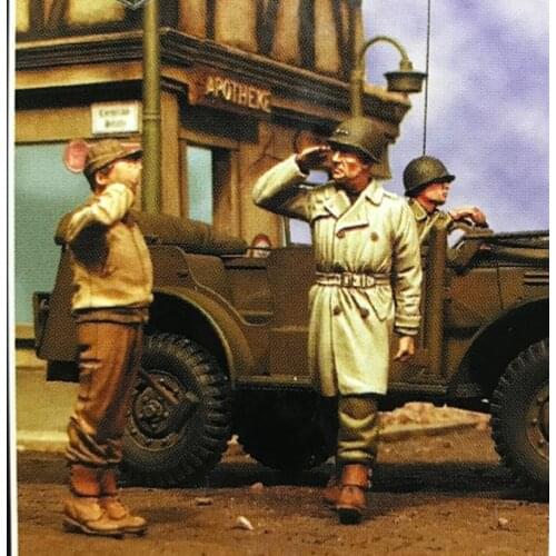 1/35 Resin Figure Model Kit Unassambled Unpainted 563