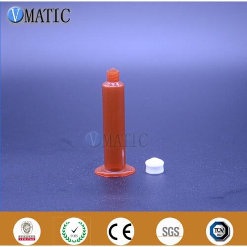 Free Shipping Quality 30cc Us Style Dispenser Special UV Syringe 30ml Amber Pneumatic Dispensing Syringes With Piston