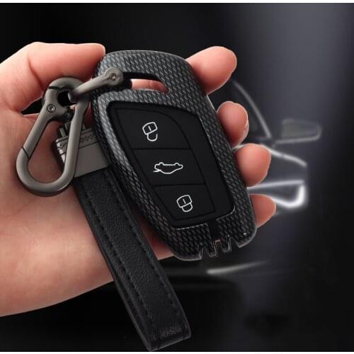 Car key case for Roewe RX5 2017 year for MG ZS 3button key case cover 3 button Remote Key Shell 3 color