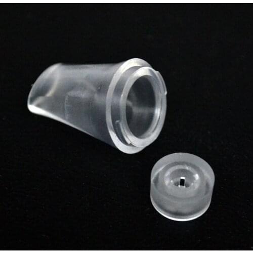 50pcs/bag Digital Breath Alcohol Tester PFT-68A Breathalyzer Mouthpieces Blowing Nozzle for Keychain Alcohol Tester Mouthpieces