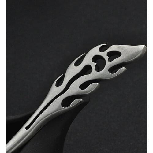Costume Ninja Blade Hair Stick 925 Sterling Silver Jewelry Women Japanese Hairpin Chinese Ethnic Vintage Solid Silver Hair Pins