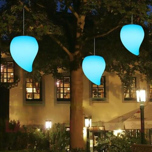 PEACH SHAPE Nordic Small Chandelier Creative Personality Macaron Lamp Bedroom WATERDROP Hanging Light Waterdrop Teardrop Lamp