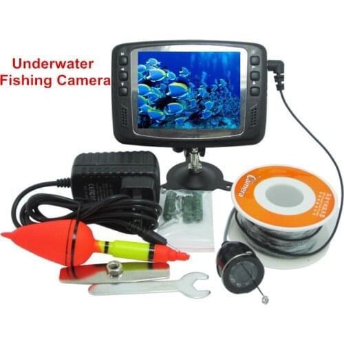 Underwater Fishing Camera - 15 Meter Line, 8 IR LEDs, 3.5 Inch Monitor