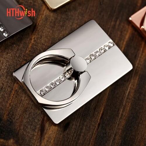 Luxury Metal Finger Ring Smartphone Stand Holder Mobile Phone Holder Stand For iPhone X XS iPad Huawei All Smart Phone Bracket