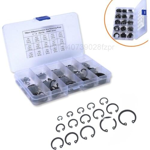 Retaining Ring for 65mn Spring Steel Universal Hole Retaining Ring for Shaft Retaining Ring for Shaft C-type External Retaining