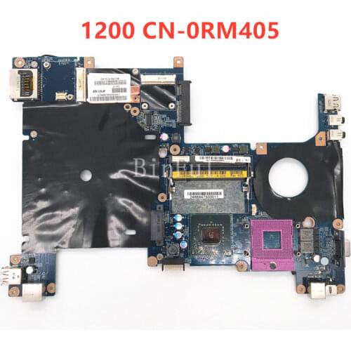 High quality For Vostro 1200 V1200 Laptop motherboard CN-0RM405 0RM405 RM405 JFT00 LA-3821P 100% full Tested