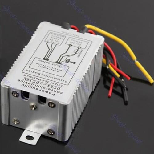 24V to 12V DC-DC Conversion Device Car Power Supply Inverter Converter 30A 964B