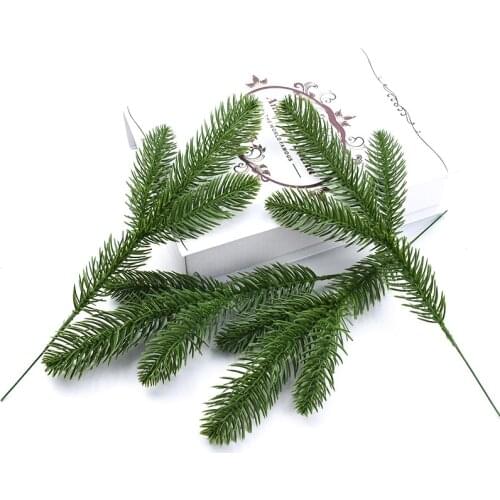 2pcs Artificial plants cheap christmas decorations for home wedding flowers for scrapbooking household products diy Crafts gifts