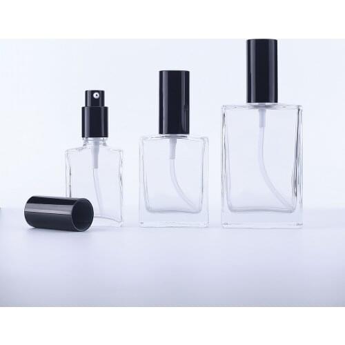 6Pcs 30ML 50ML 100ML Perfumaria Refillable Bottle With Spray Empty Cosmetic Containers Atomizer Bottle For Travel Tool