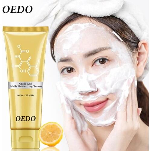 OEDO Amino Acid Bubble Moisturizing Facial Pore Cleanser Face Washing Product Face Skin Care Anti Aging Wrinkle Treatment Clean