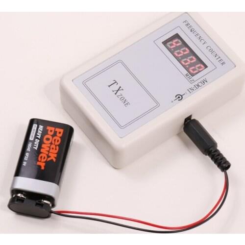 Car remote control frequency detector garage door rolling shutter door signal quality hand-held tester Frequency counter