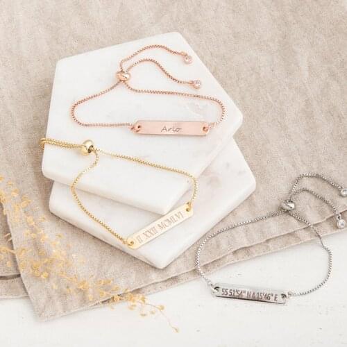 Lettering bracelet, personalized bracelet, custom bracelet, name jewelry, name bracelet, adjustable bracelet, nameplate bracelet