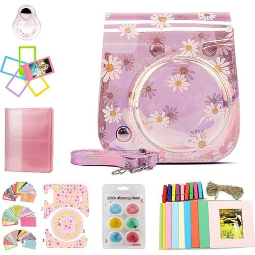 CAIUL Symphony Daisy Case for Fujifilm Instax Mini 11 Instant Film Camera Accessorie Kit