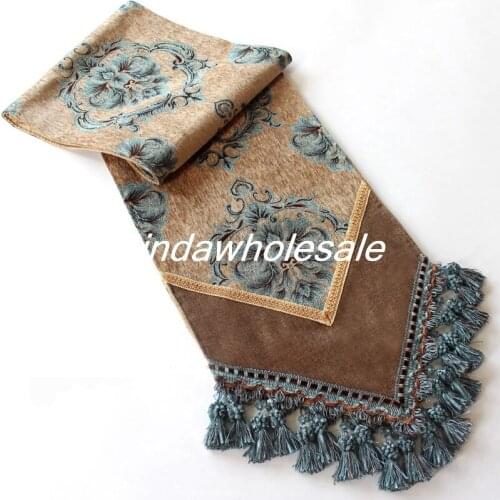 European high-end fashion luxury neoclassical style table flag,American pastoral coffee table tablecloth