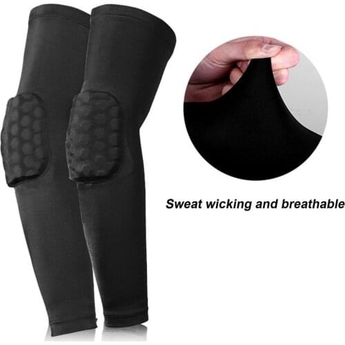 1Pcs Running Sport Compression Arm Sleeves Basketball Elbow Forearm Sleeves Pad Fitness Armguards Sports Cycling Arm Warmers